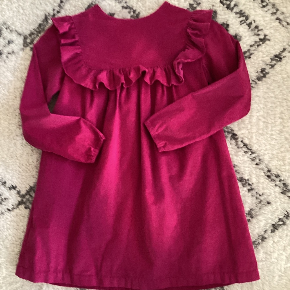 Girl’s Jacadi narrow-wale corduroy dress, 8A